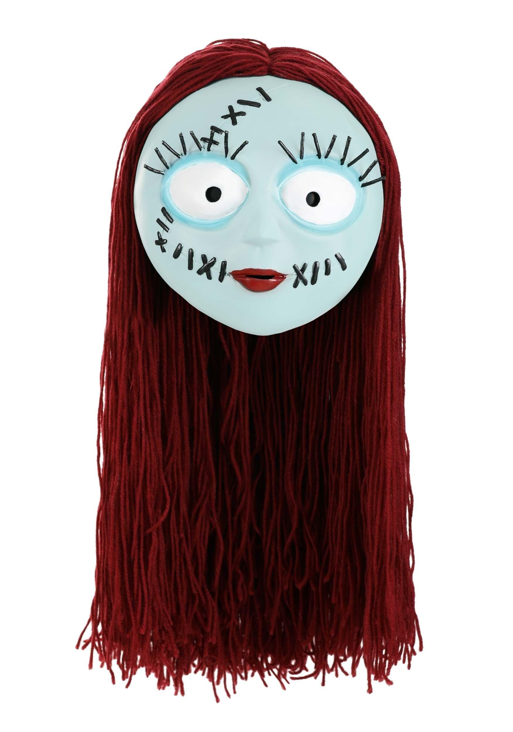 Amazon.com: elope Sally Costume Latex Mask with Yarn Wig - Great